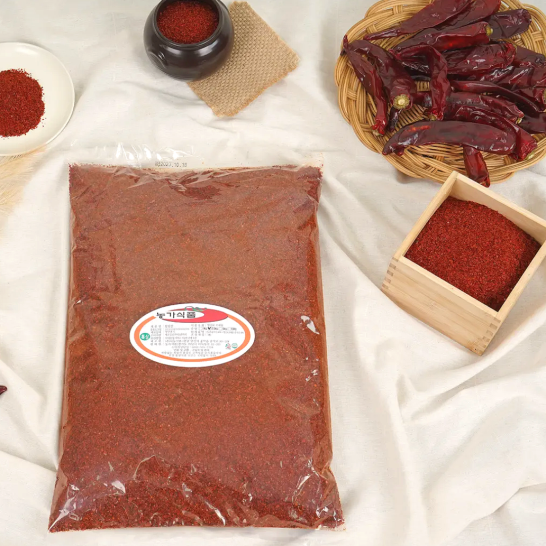업소용 특상 중국산 고춧가루 2.5kg (+청양 20%) 김치용 매콤한맛 - 상품 이미지