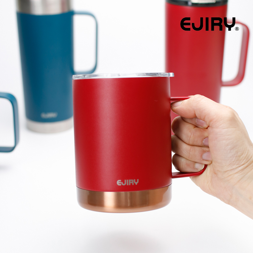 블랑 스텐 이중진공 보온보냉 뚜껑 머그컵 360ml 600ml - 상세 이미지 2