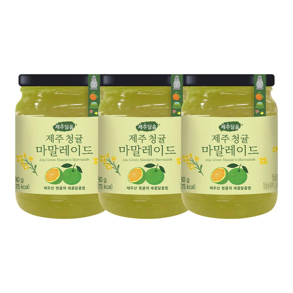 오뚜기 제주담음 제주청귤마말레이드 280g 3개 - 상품 이미지