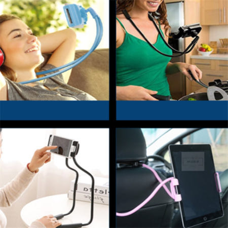 보급창고OEM 보급창고 목걸이형 폰거치대 핸드폰받침대 차량용 핸드폰홀더