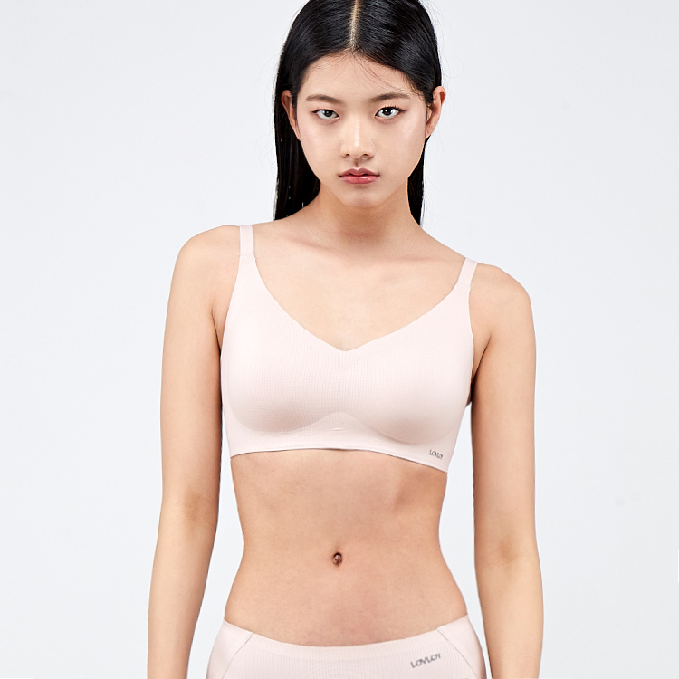 로브로이 히든에어 심리스브라 노와이어 후크 젤리 브라 볼륨업 브라렛 속옷 - 상세 이미지 5