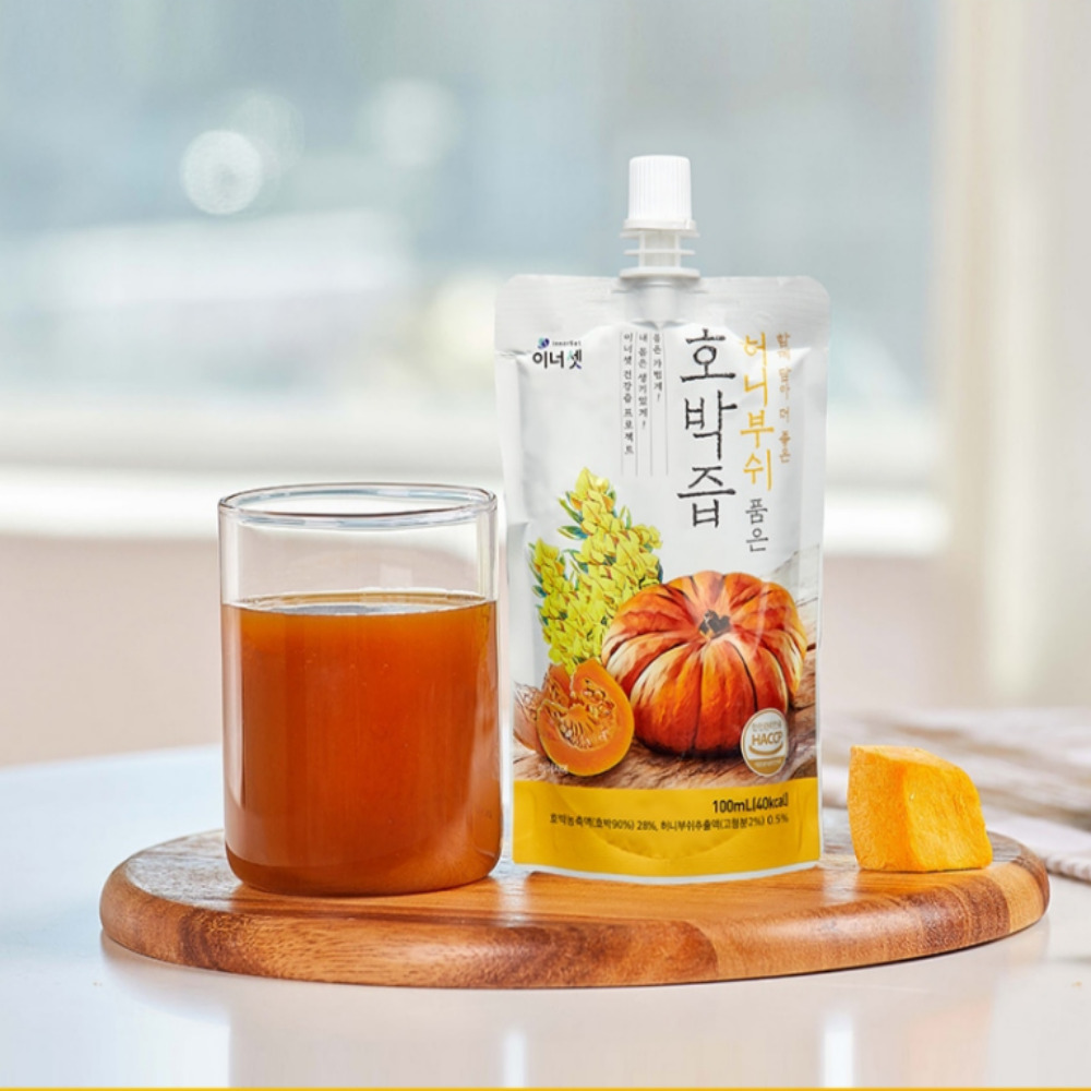 늙은호박 단호박즙 호박즙 효능 100ml 24포 2박스 - 상세 이미지 2