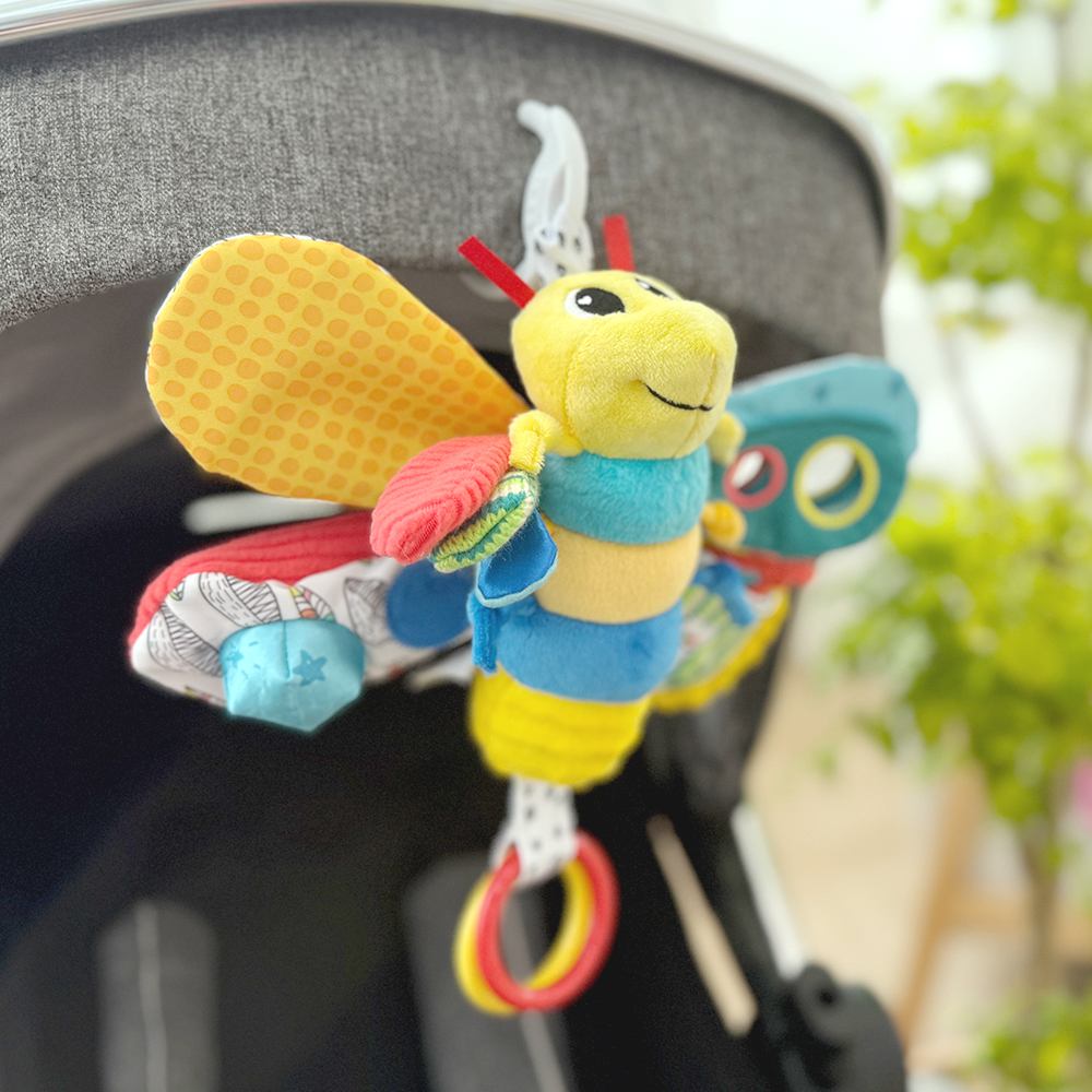 라마즈 육아템 3종세트 믹스앤매치애벌레 노랑나비 손발목딸랑이