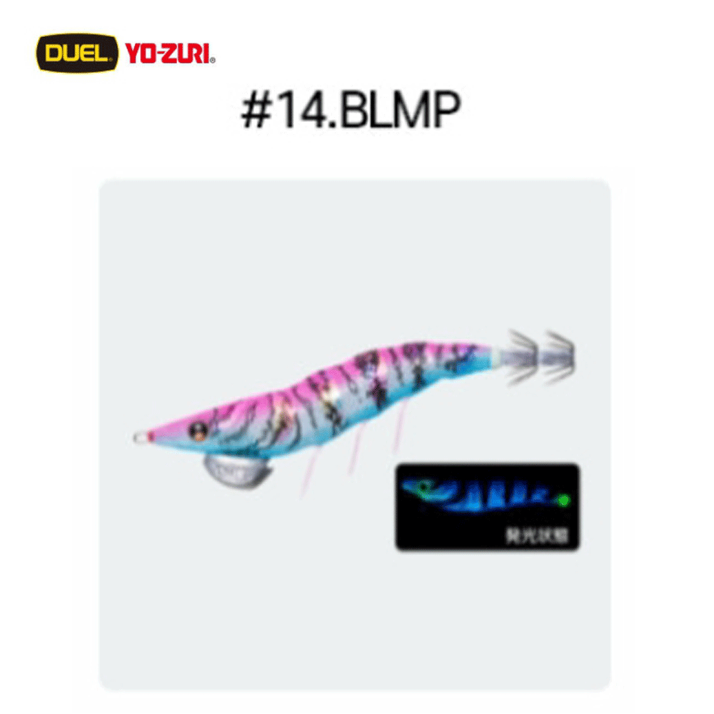 바다루어 요즈리 듀엘 이지큐 다트마스터 무늬오징어 팁런 수평 에기 에깅 슷테 루어 BLMP, 3.5호
