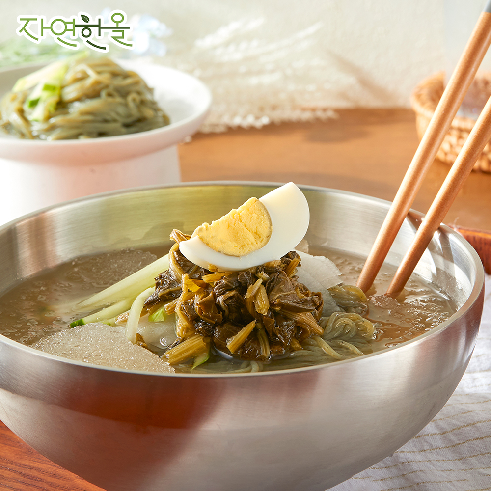 곤드레냉면 / 산채냉면10인분세트 / 강원도산나물 / 곤드레 / 국산사골 육수 - 상세 이미지 2