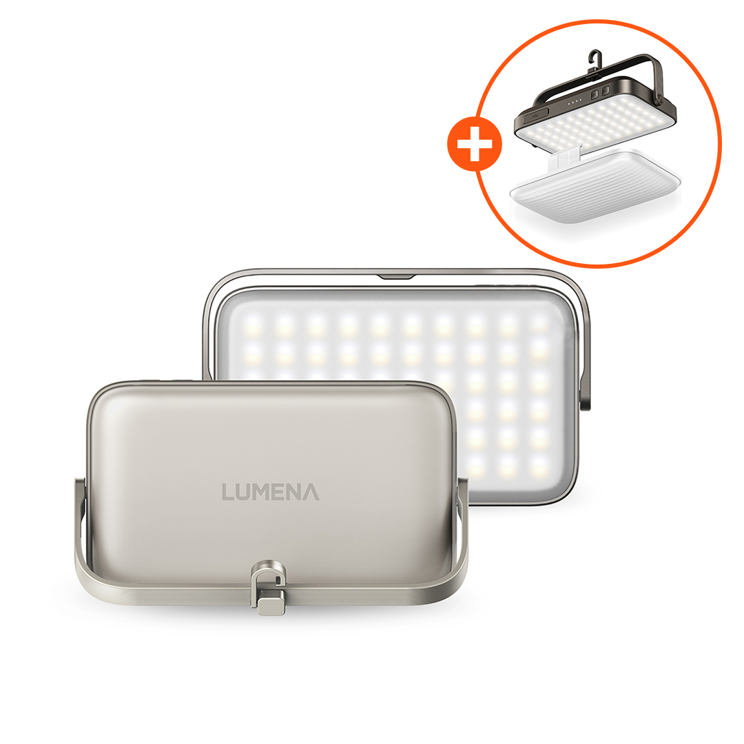 루메나 플러스 2세대 LED 캠핑 랜턴 미니 백패킹 등산 차박 충전식 휴대용 방수 조명