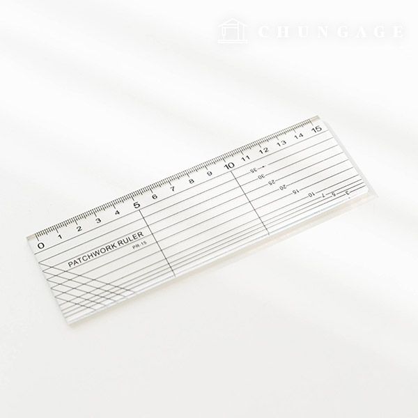 시접자 패치워크자 직선자 3종 - 상품 이미지