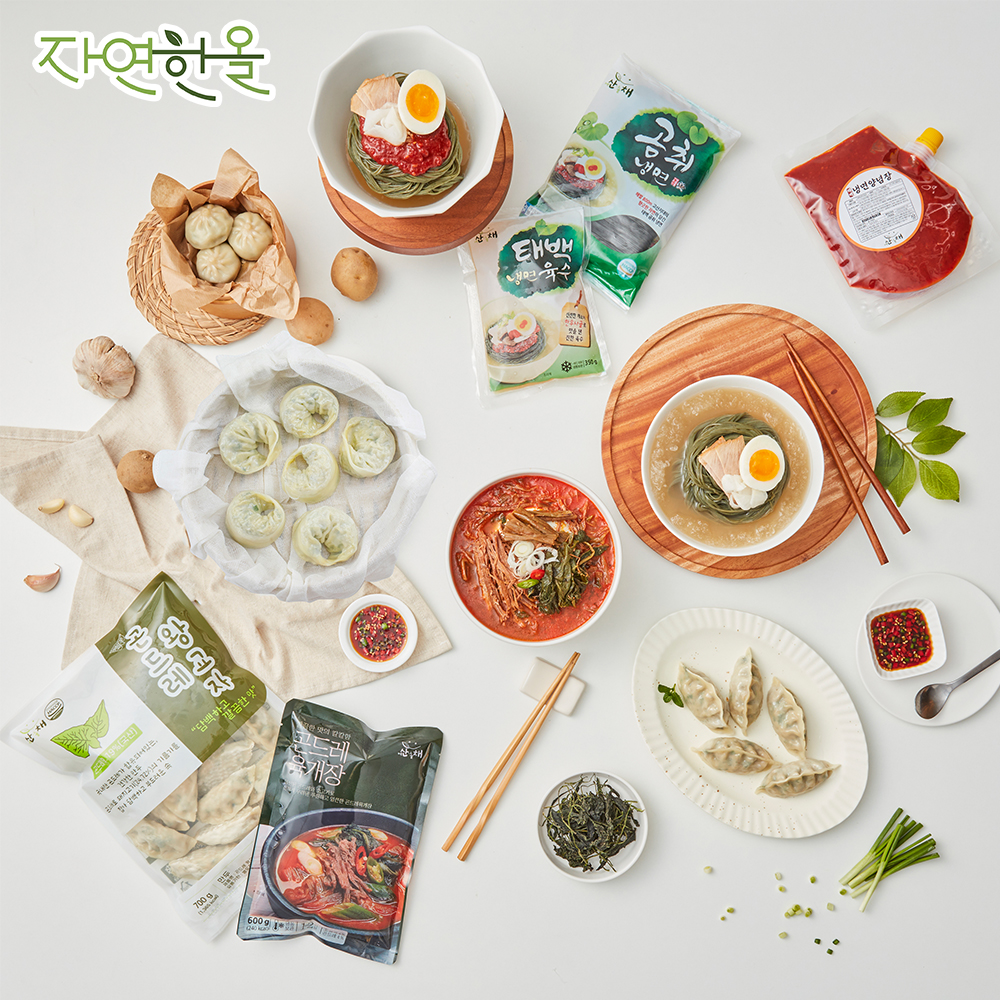 [한올2호] 자연을 한올한올 정성스럽게 담은 자연한올 추석선물세트 - 상품 이미지