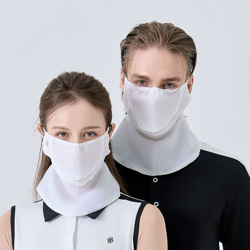 베일리화이트 골프 마스크 자외선차단 얼굴 햇빛가리개 여름 안면 쿨 자전거 등산