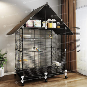 앵무새 새장 대형 집 새둥지 스텐 케이지 날림장 앵보장 2단 솔직 후기 | 실제 사용자 리뷰 총정리 - 상품 이미지 1