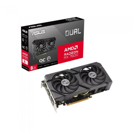 ASUS DUAL 라데온 RX 7600 O8G EVO OC D6 8GB / MPS