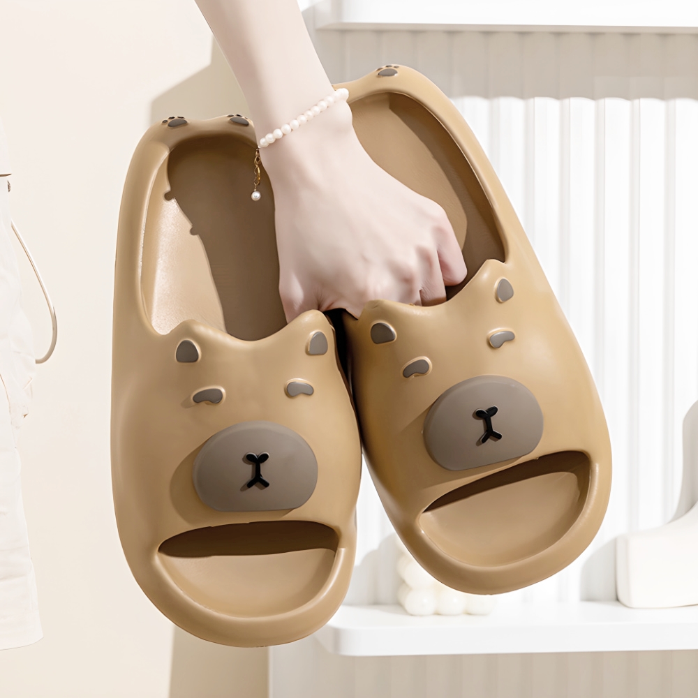 노리스 카피바라 실내화 EVA 쿠션 사무실 거실화 구름 룸슈즈 거실 실내 슬리퍼