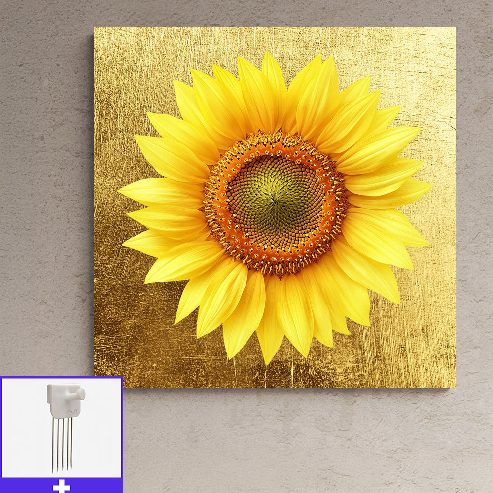 황금빛 해바라기 80x80cm 캔버스액자