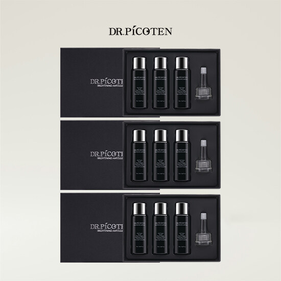 (닥터피코텐) 프리미엄 기미 앰플 3박스 (앰플 20ml x 총 9병) 패키지 - 메인 이미지