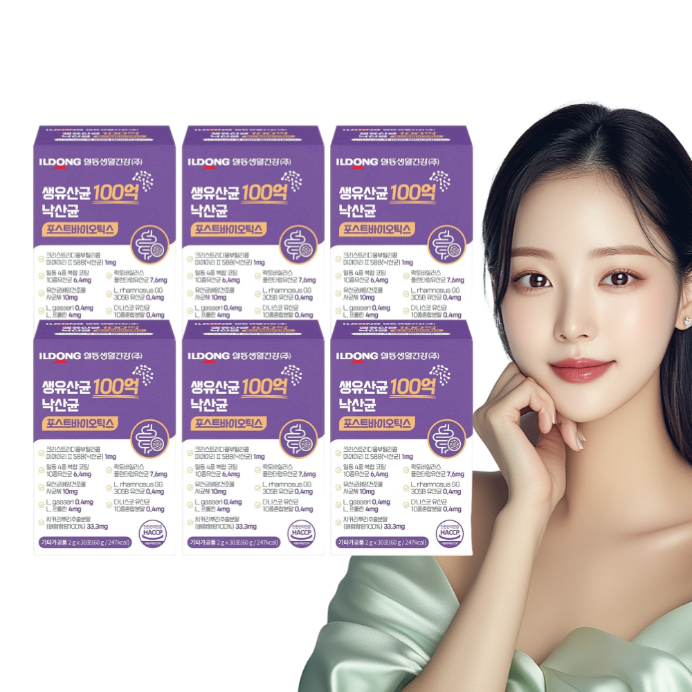 일동 생유산균 100억 낙산균 포스트바이오틱스 30포, 3개 이미지 8