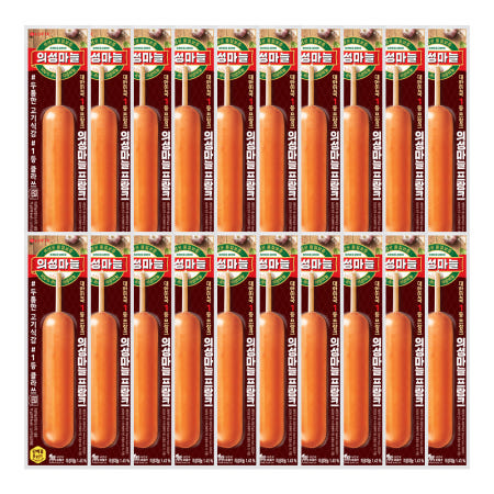 롯데푸드 의성마늘 프랑크 70g 20개