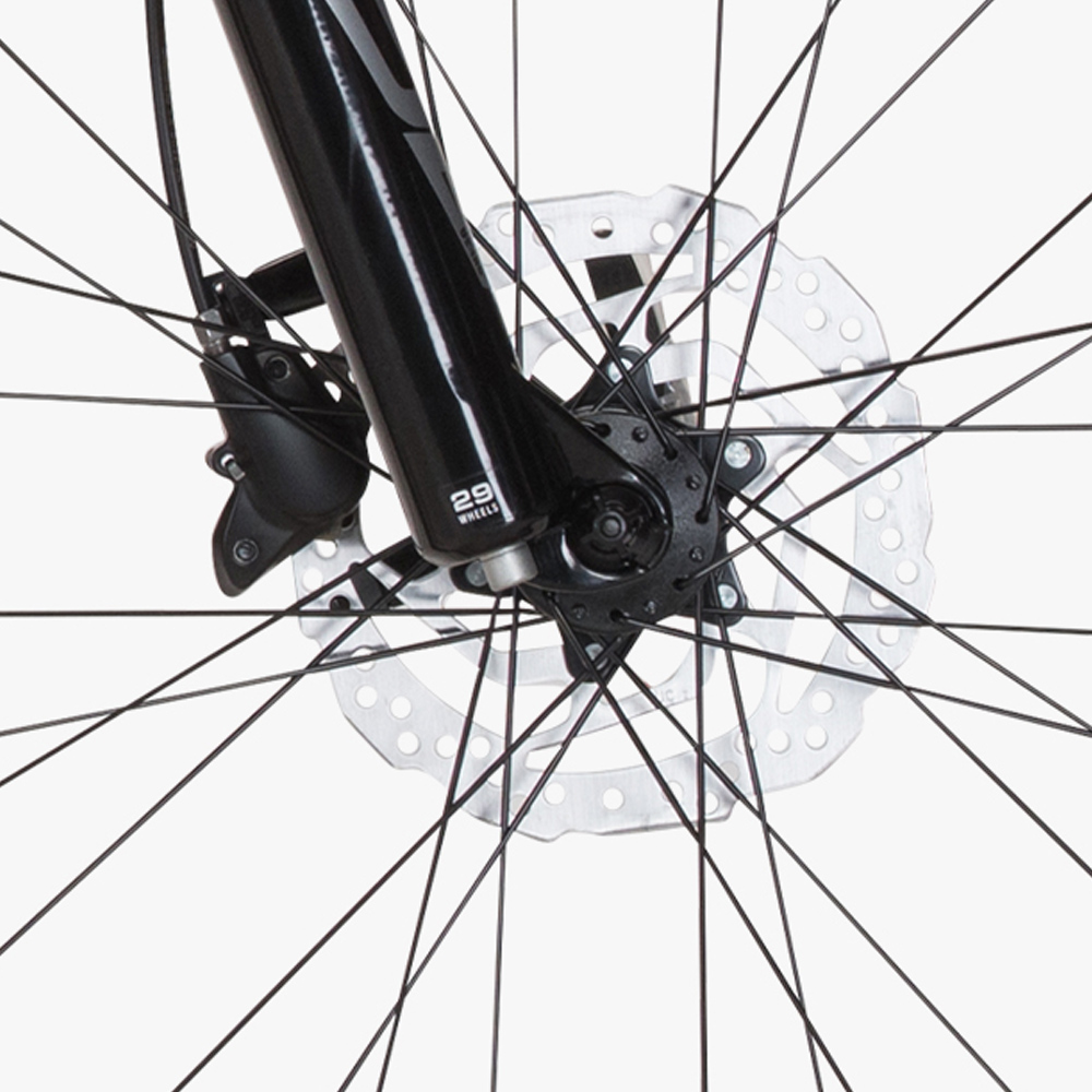 엘파마 벤토르 V6100 12단 에어샥 입문용 메탈릭 오렌지 MTB 자전거 - 상세 이미지 5