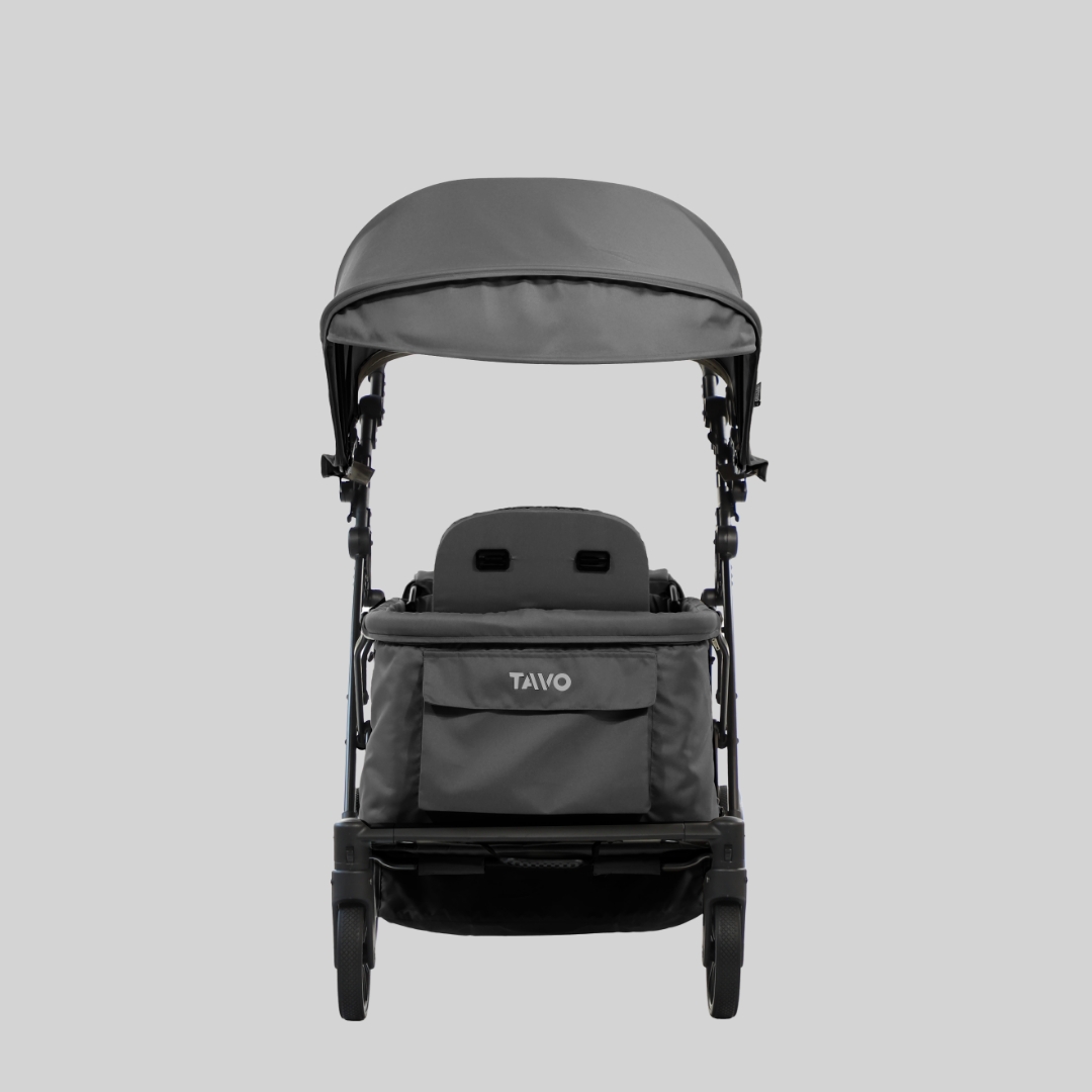 [누비앤타보] TAVO 웨건GT2 유모차형 웨건 디럭스급 연년생 등하원용 GT2 블랙+사은품세트