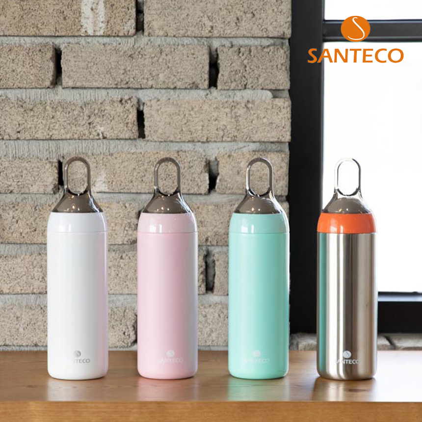 스텐 텀블러 산테코 요가 휴대용 보온보냉병 500ml, 스틸 이미지 6