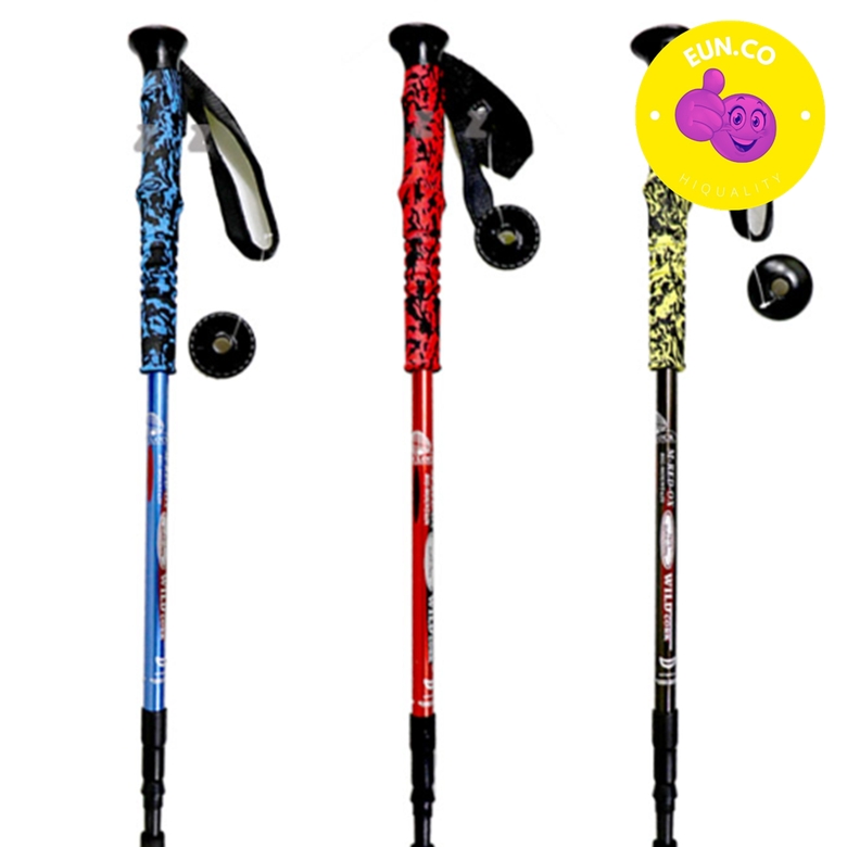 3단 경량 등산스틱 가벼운 레저 산로등산 아웃도어 가벼운 충격흡수 워킹스틱