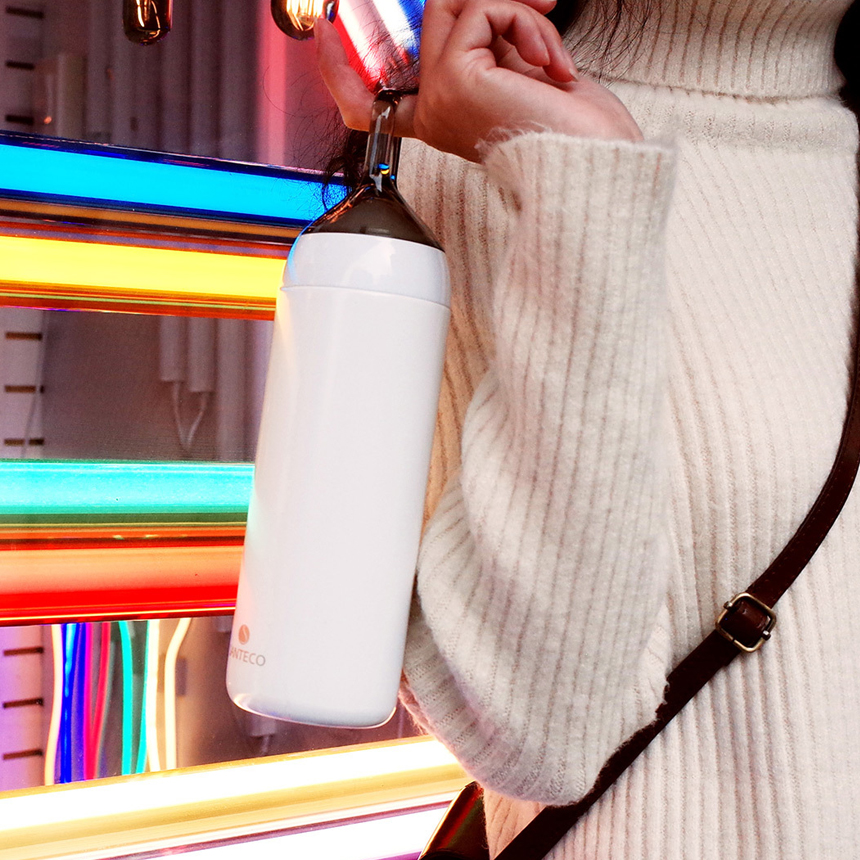 스텐 텀블러 산테코 요가 휴대용 보온보냉병 500ml, 스틸 이미지 8