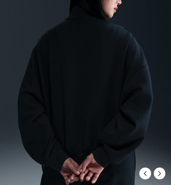 국내매장판 나이키 24.7 임파서블리소프트 드라이 핏 하프집 탑 HQ8189-010 - 상세 이미지 2