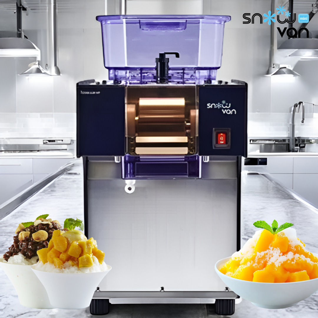 눈꽃빙수기 우유빙수기계 업소용 카페빙수기 실타래 팥빙수 설빙기게계 스노우반 161MW 대형