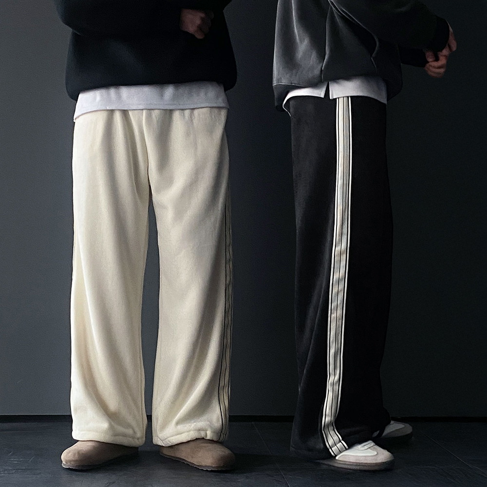 남자트랙팬츠 남자통바지 벨로아팬츠 - 상품 이미지