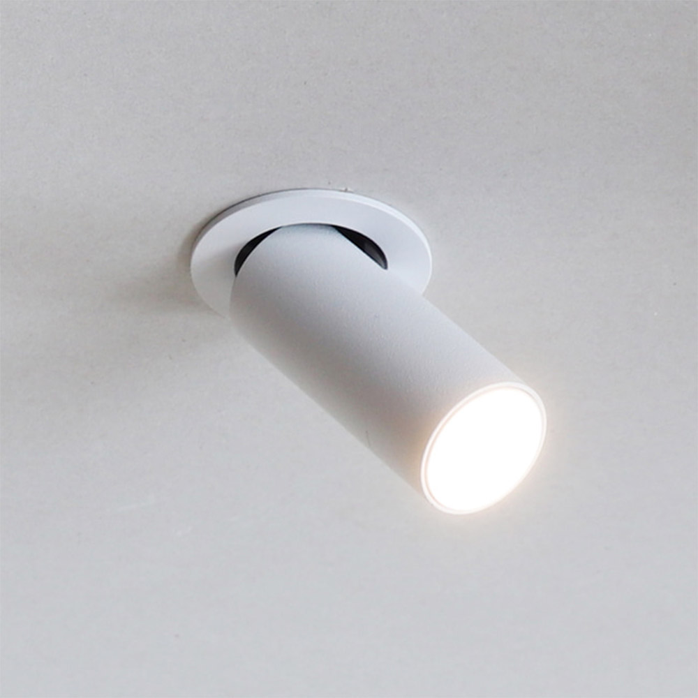 LED COB 실린더 매입등 35mm(1.5인치) 배르 5W 플리커프리 각도조절 이미지