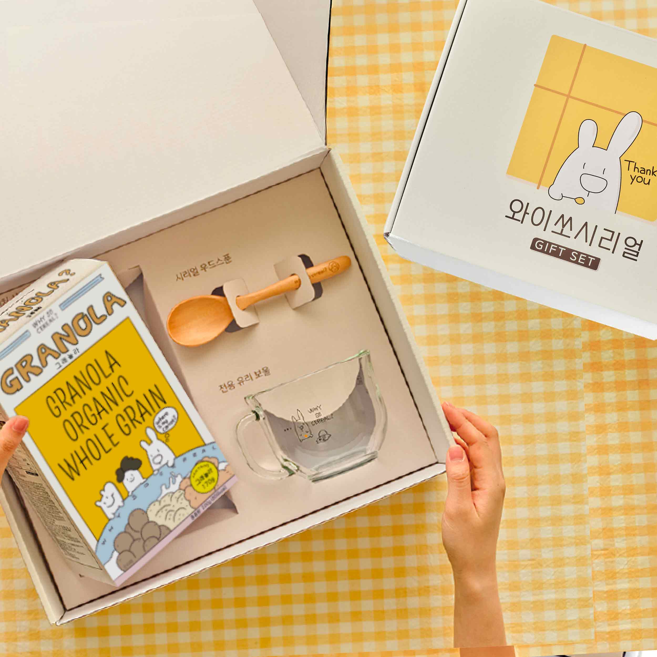 유기농 그래놀라 선물세트 오트밀 귀리 간편식 건강간식 - 상품 이미지