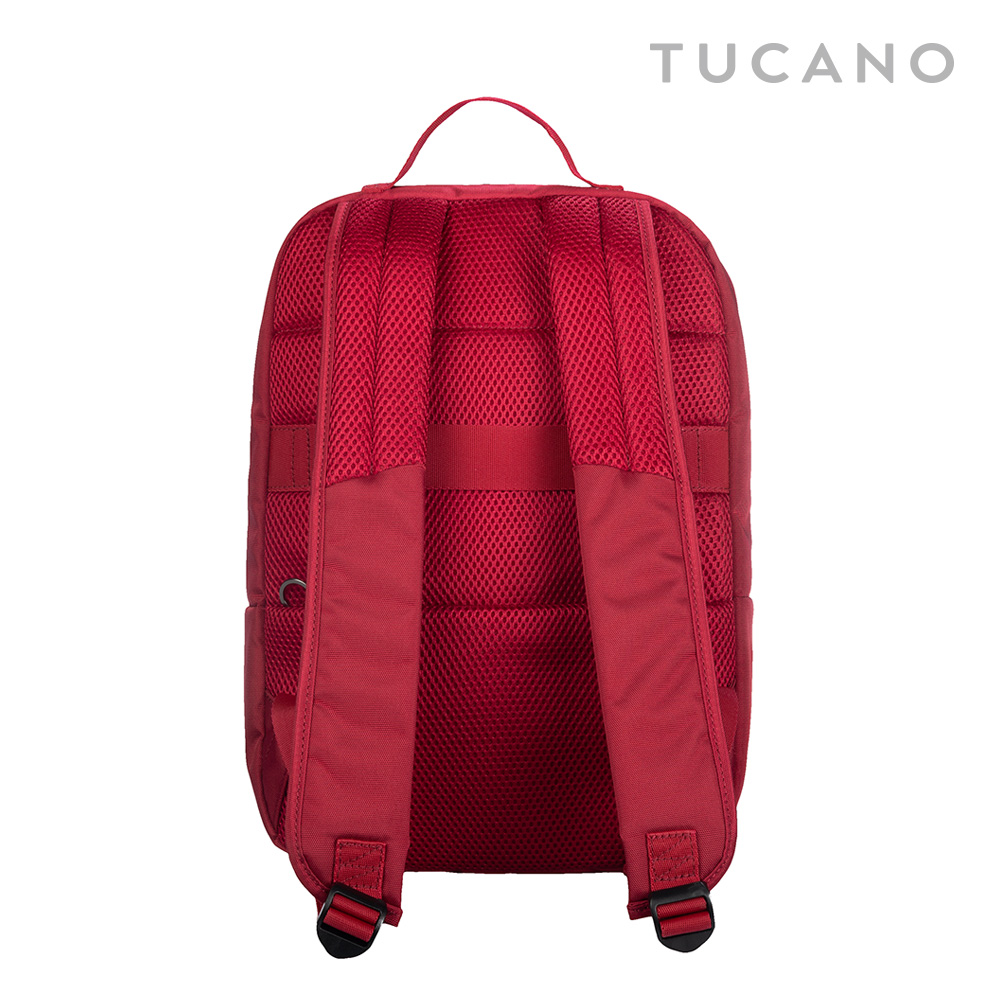 투카노 Tucano 루프 14인치 데일리 백팩 레드 - 상세 이미지 3
