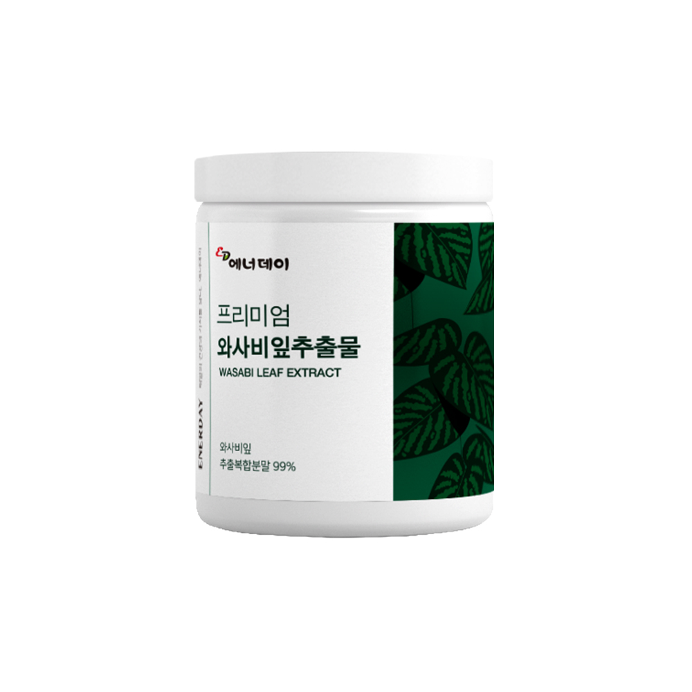 국산 이소비텍신 와사비잎 추출물 와사비 분말 가루 효능 UCP단백질 120g - 상세 이미지 3