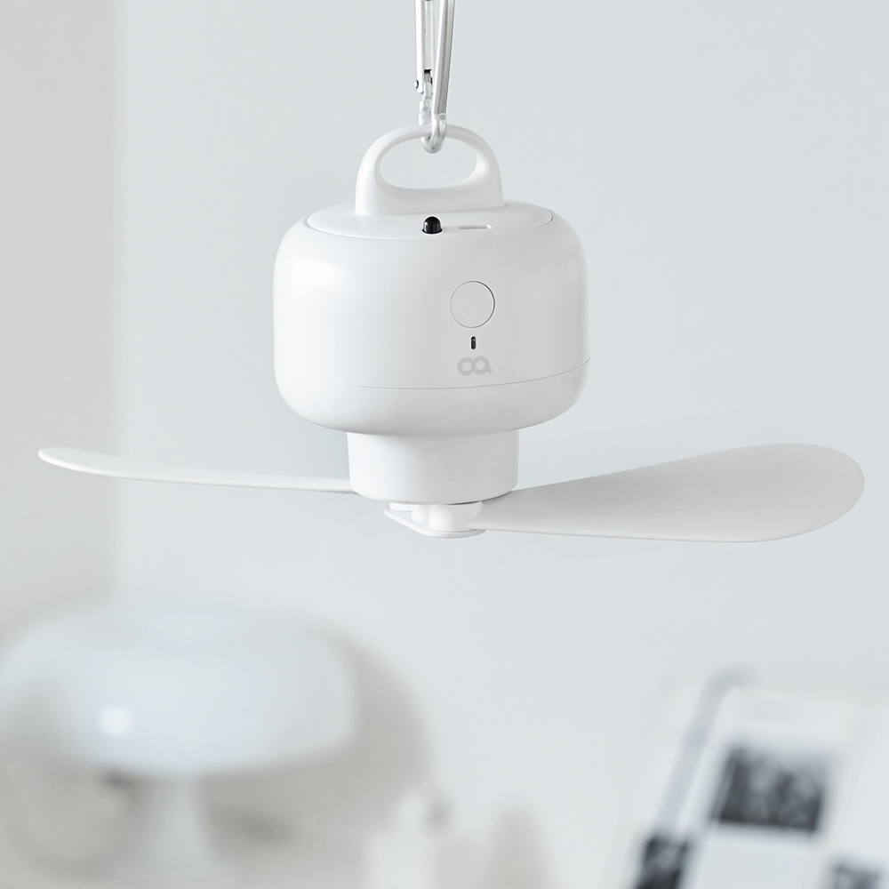 오아 타프팬 미니 천장형 무선 캠핑 선풍기 공기순환 실링팬