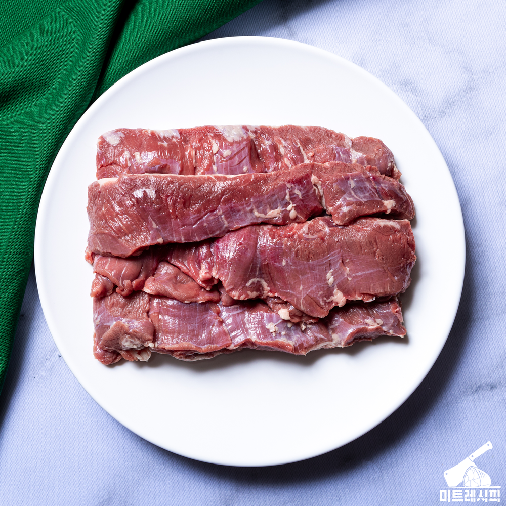 1등급 이상 숙성 한돈 갈매기살 500g 암퇘지 돼지특수부위 수육용 구이용 통갈매기살