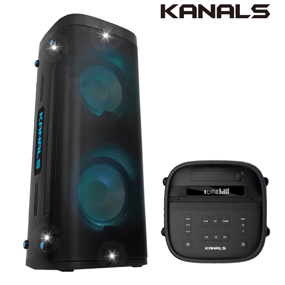 카날스 BTS-8800 블루투스 이동식 스피커 앰프 400W