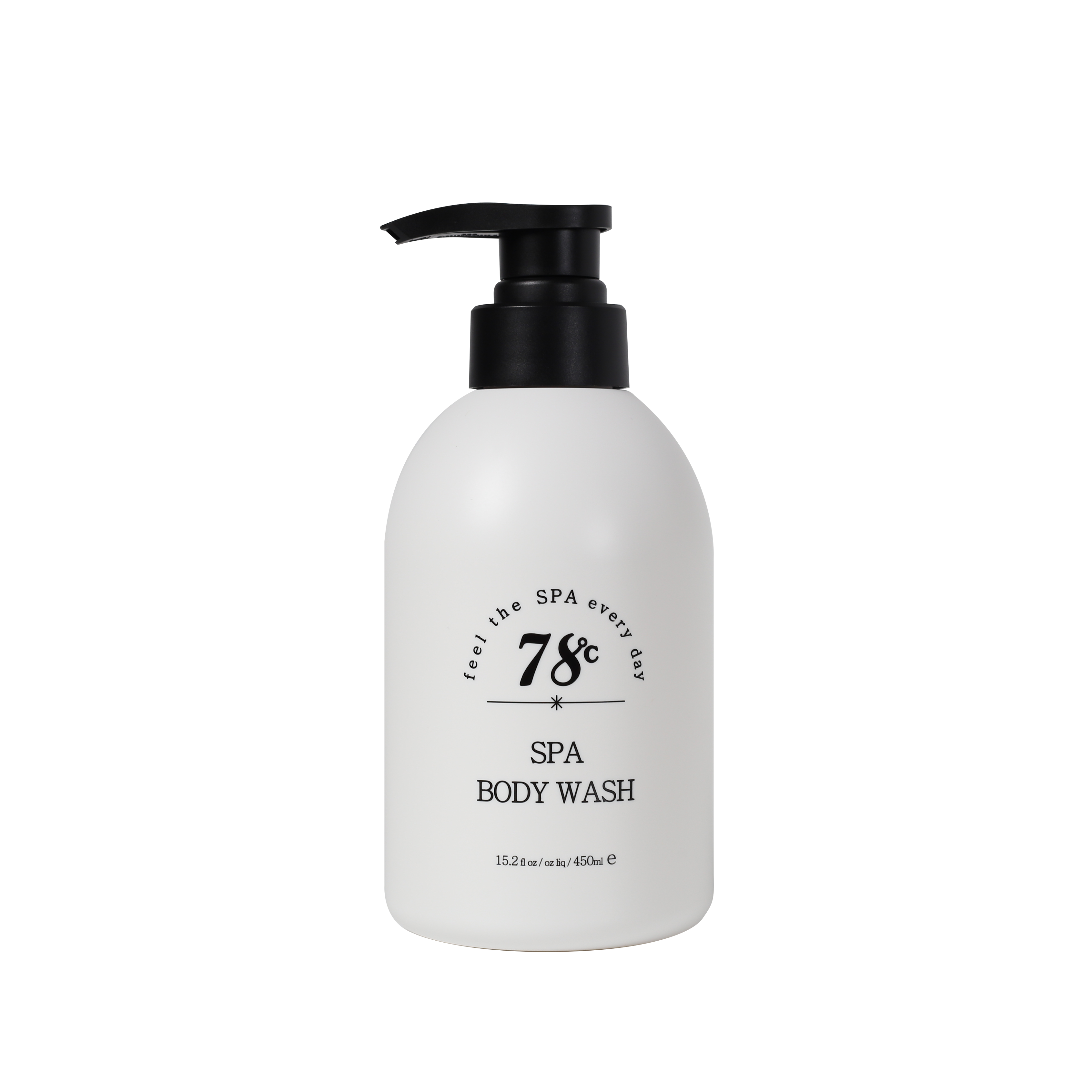 78도씨 온천수 화이트머스크 약산성 등드름 순한 고보습 향좋은 바디워시 450ml - 상품 이미지