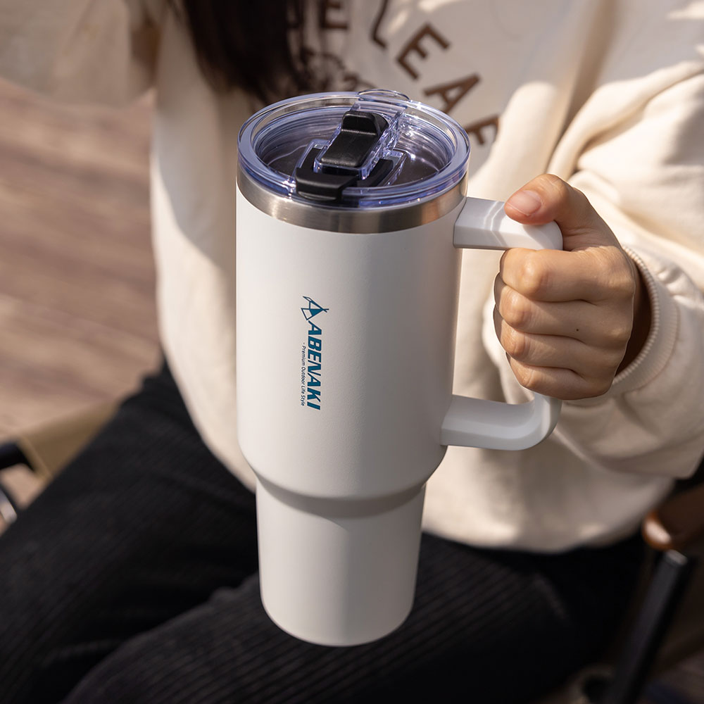 아베나키 스테인레스 빨대 텀블러 900ml - 상세 이미지 4
