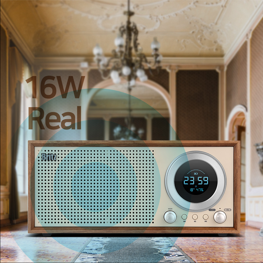 브리츠 라디오 블루투스 스피커 BA-HMK31 Plus