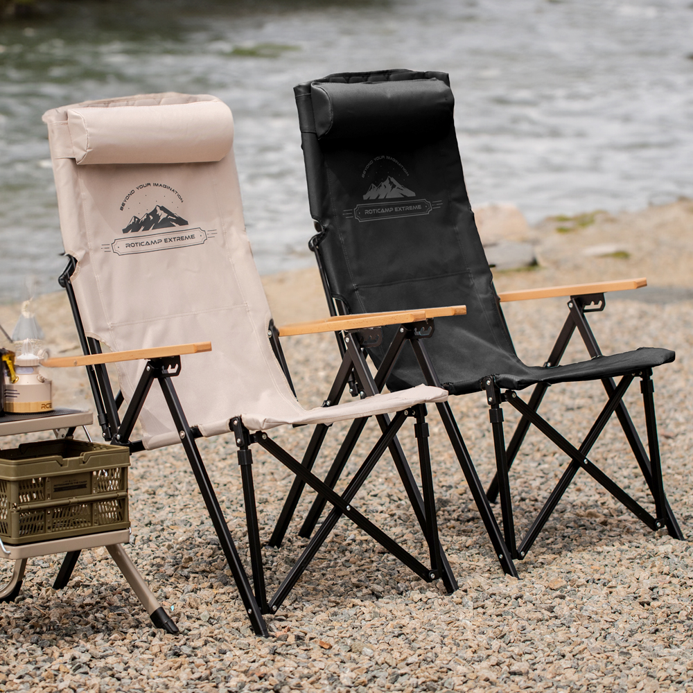 로티캠프 캠핑 의자 릴렉스 체어 등받이 휴대용 각도조절 AAC-R1 탄