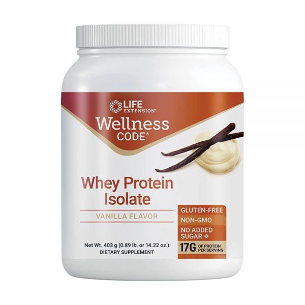 라이프익스텐션 웰니스 코드 WPI 바닐라맛 프로틴 파우더 403g 490405 20 Servings (Pack of 1) : MOA해외마켓 3rd