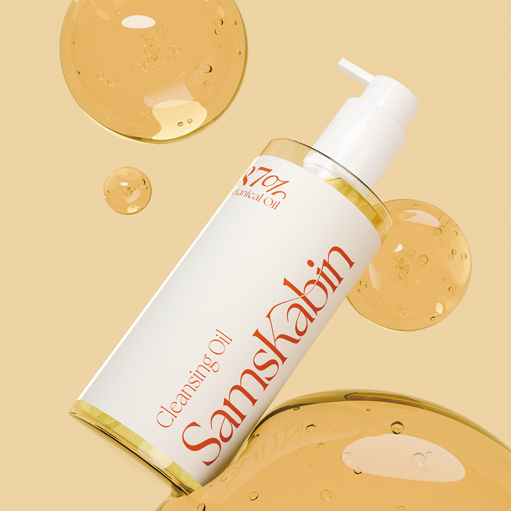 식물성오일 90% 클렌징오일 200ml 샘스캐빈 딥클렌징 - 상품 이미지