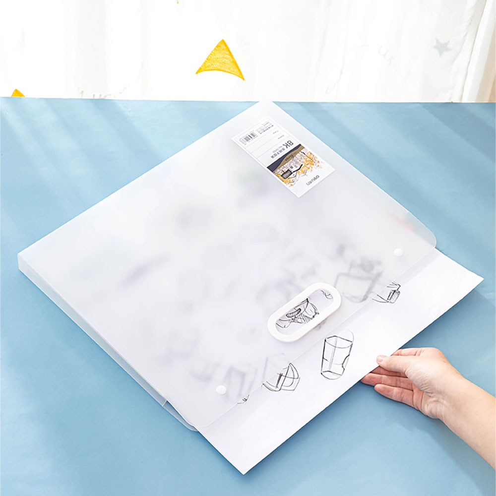 4절 8절 도화지 보관 정리 파일 백 A3 그림 도면 화일 가방 이미지 7