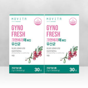 모비타 질유산균 지노프레쉬 여성유산균 파크랜 크랜베리 요로건강 아연 30... 맛있게 먹은 솔직 후기 - 상품 이미지 1