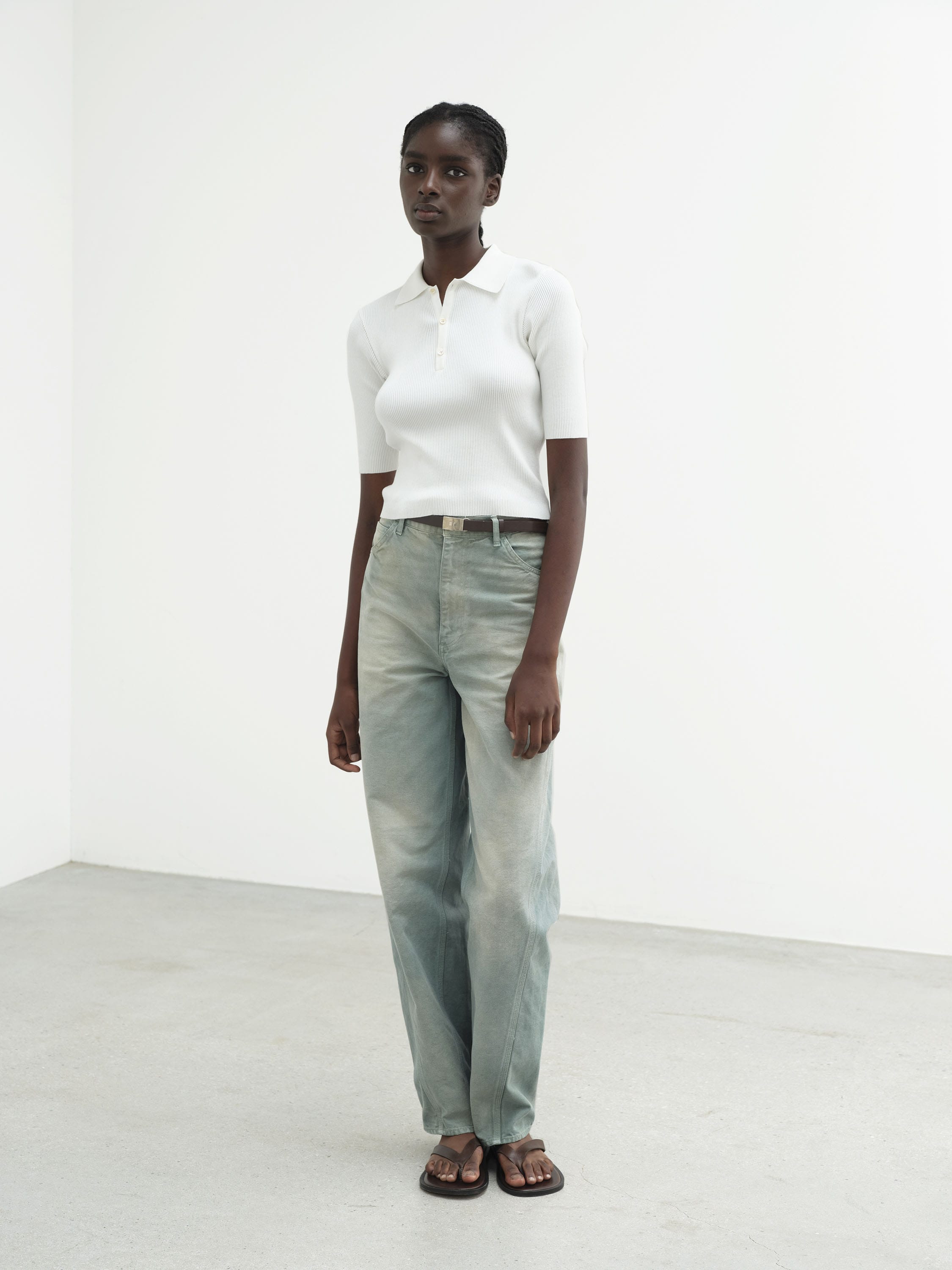 슬림 핏 니트 이미지 4