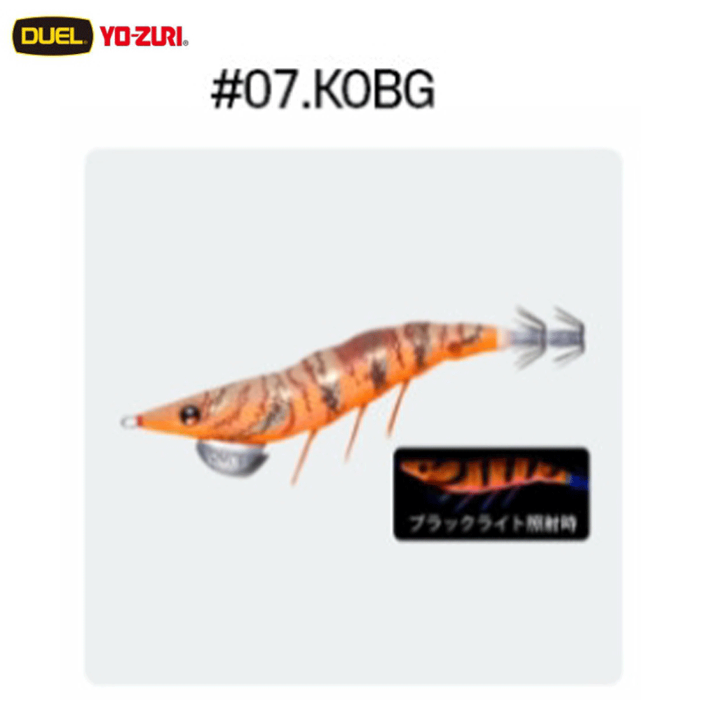 바다루어 요즈리 듀엘 이지큐 다트마스터 무늬오징어 팁런 수평 에기 에깅 슷테 루어 KOBG, 3.5호