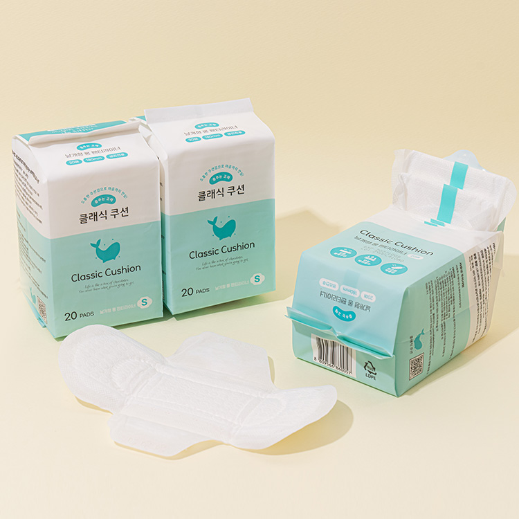 춤추는고래 밀림없는 날개형 롱 팬티라이너 20Px5팩 /100매, 소형생리대 겸용