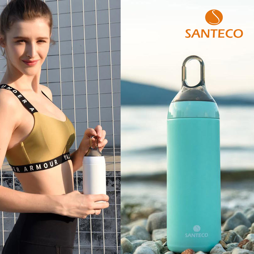 스텐 텀블러 산테코 요가 휴대용 보온보냉병 500ml, 스틸 이미지 7