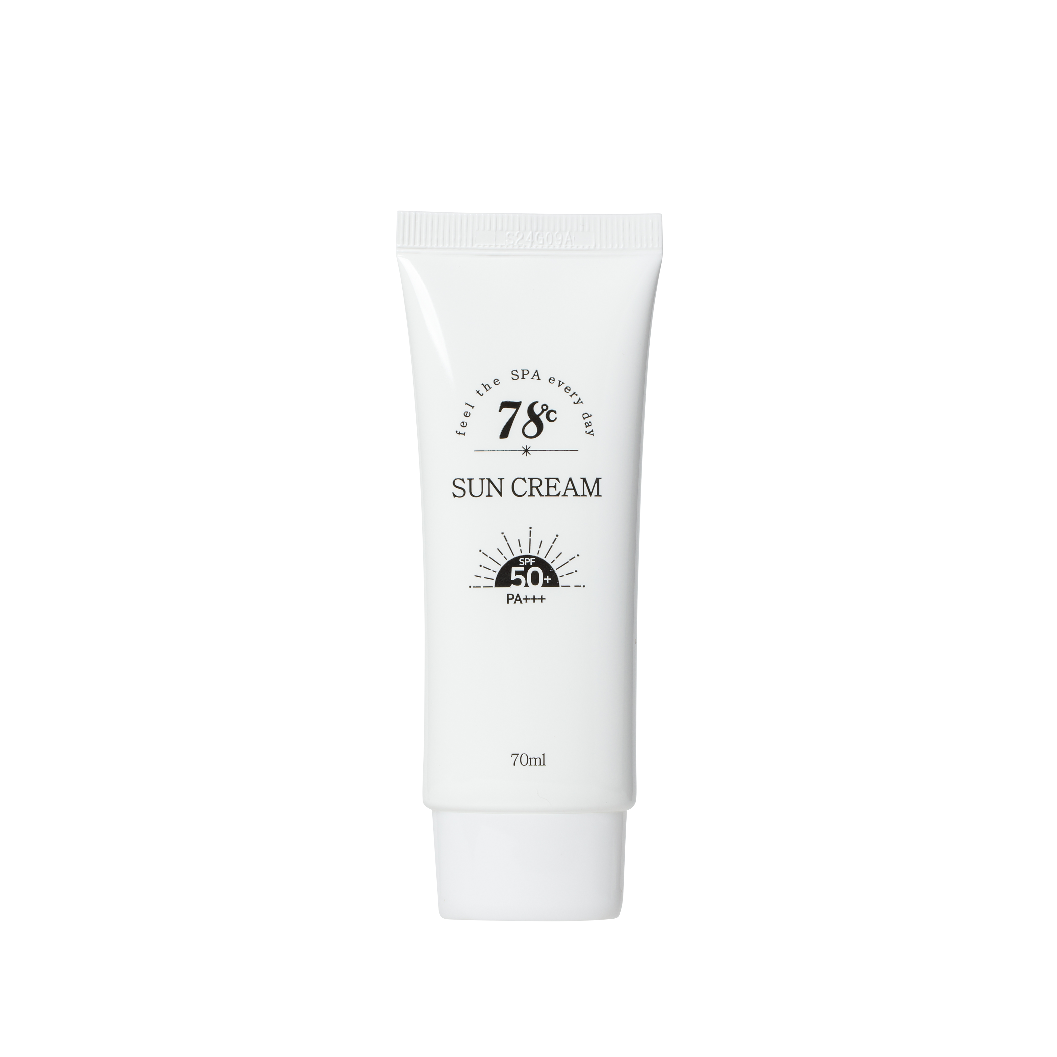78도씨 백탁없는 수분 선크림 70ml - 상품 이미지