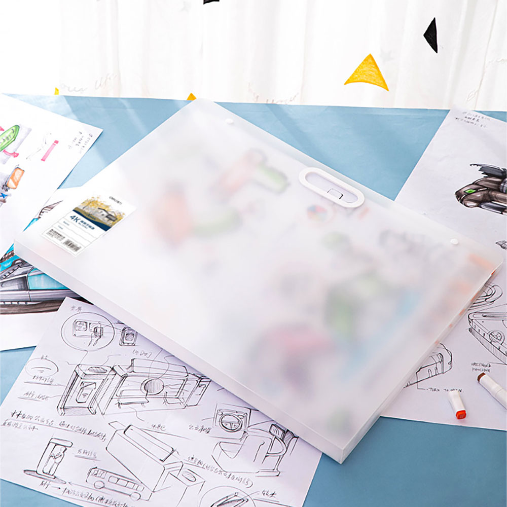 4절 8절 도화지 보관 정리 파일 백 A3 그림 도면 화일 가방 이미지 6