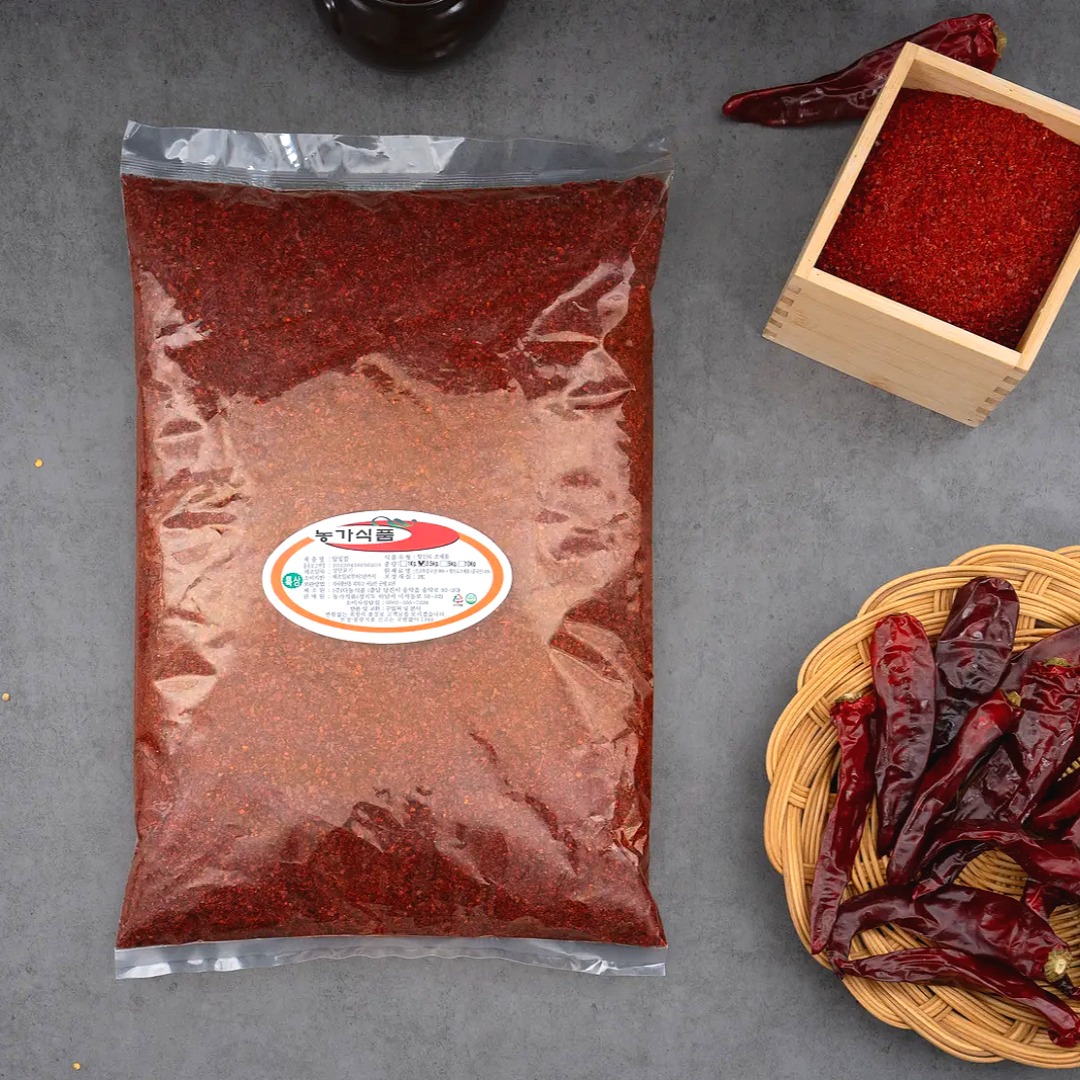 업소용 특상 중국산 고춧가루 2.5kg 김치용 보통맛 - 상품 이미지
